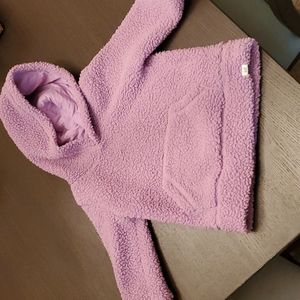 Baby GAP 2T purple sherpa hoodie
